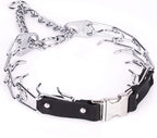 Herm Sprenger Prong Collar for Dog Training with Easy Quick Release Buckle - German Made Dog Collar with Chrome Plated Steel 4.0mm Prongs for Extra Large Dogs (26-31" Neck)