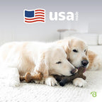 Benebone 2-Pack Maplestick/Zaggler Durable Dog Chew Toys, Real Maplewood, Real Bacon, Made in USA Small