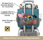 Dog Travel Bag for Traveling| Week Away/Overnight Travel Accessories with Multi-Function Pockets|Pet Travel Set for Dog and Cat|Ultimate Gift for Dog Moms &Dads, Doggy Lovers &Pet Owners