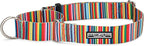 Lucky Love Dog Wide Martingale Dog Collar - No-Slip, Durable, & Soft Webbing 1.5 inch Martingale Collar for Dogs Male and Female - Ideal for Training & Walking - Hippie, XL