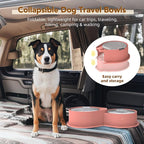 Newget Stainless Steel Dog Bowl Set with Lids, 304 Metal Dual Food & Water Bowls for Dogs & Cats, Large Capacity Pet Feeder with Cover Keeps Food Fresh, Anti-Skid Dog Dish for Small/Medium/Large Pets