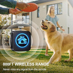 Dog Door Bell (2026 Self-Illuminating Enhanced Touch) for Potty Training, Wireless Dog Doorbells to Go Outside, 1000 Feet Long Range, IP65 Waterproof, 60 Melodies & Adjustable Volume (1 Button)