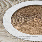 Nest Cat Scratcher Lounge Bed (Pearl White Un-Assembled)