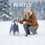 Small Dog Sweater, Soft Knit Dog Clothes for Spring Transition, Lightweight Puppy Outfit for Pomeranian, Yorkie, Chihuahua; Stylish Doggy Apparel for Spring Morning Walks (Dark Blue, M)