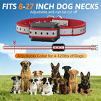 Dog Shock Collar 3280FT Dog Training Collar with Remote IPX7 Waterproof Electric Dog Collar with 4 Training Modes Beep Vibration Static Electricity Flashlight for Small Medium Large Dog