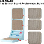 Scratcher Replacement Pads Cat Scratching Board L Shaped Cat Scratcher 3-Piece Combo Set 1