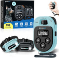 ABBIDOT Shock Collar for Dogs, 4500FT Dog Training Collar with Remote，IPX7 Waterproof Rating，6 Training Modes (Beep, Vibration, Safe Shock), Enhanced Night Light, Rechargeable E-Collar （10-130 lbs）