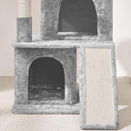 Topeakmart 36in Cat Tree Kittens House Condos for Cat Activity Center Play House