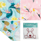 CuteBone Dog Shirts 2-Pack Soft Pet Clothes Breathable Summer Vest for Small Puppy and Stretchy Cat Apparel 2BX06M