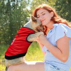 8 Pieces Dog Shirts Boy Funny Printed Puppy Clothes Summer Male Soft Dog Clothes Breathable Pet T Shirts Outfits Puppy Clothing Fit for Small and Medium Dogs(Medium)