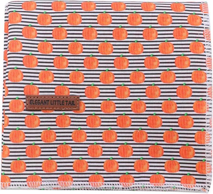 Elegant Little Tail Bandana for Boy Girl Small Medium Large Dogs, Comfortable Bibs Scarf, Adjustable Square Kerchief