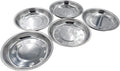 Dog Bowls Cat Bowls (Stainless Steel Dish 5-Pack)