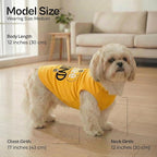 Parisian Pet Dog Shirt – 100% Cotton Shirts for Medium Dogs – Sleeveless Puppy Vest – Lightweight and Breathable Pet Apparel – Soft Pullover Summer Dog Clothes - Stretchy T Shirts for Dogs