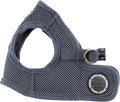 PUPPIA International Soft Vest Harness, Large, Grey