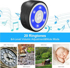Wireless Dog Doorbell, Dog Bells for Potty Training IP65 Waterproof Touch Button Doggie Doorbell 1000ft Long Range with 20 Melodies 4 Modes LED Flash (2 Transmitter)