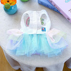 Furbabycare® Elegant Sweet Easter Puppy Dog Blingbling Princess Skirt Pet Dog Lace Cake Camisole Tutu Dress C-Easter Eggs X-Small