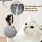 Yaheetech 23.5in Cat Tree Tower, Cat Condo with Sisal-Covered Scratching Posts, Cat House Activity Center Furniture for Kittens, Cats and Pets - Light Gray