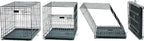 MidWest Homes for Pets 36-Inch iCrate for Medium-Large Breeds, 41-70 lbs, Single Door Folding Dog Crate with Divider Panel, Leak-Proof Tray & Secure Latches, Portable, Durable & Easy to Assemble