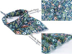 Elegant Little Tail Bandana for Boy Girl Small Medium Large Dogs, Comfortable Bibs Scarf, Adjustable Square Kerchief