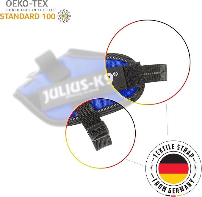 Julius-K9, 16IDC-P-2, IDC Powerharness, Dog Harness, Size: 2, Black