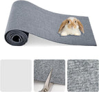 Rabbit Scratching Pad, Non-Woven Blanket with Back Adhesive, Rabbit Toys for Bunnies Boredom, Bunny Scratch Pad, Bunny Enrichment for Cage, Indoor, Living Room, Sofa