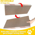 9 in 1 Cat Scratch Pad Cat Toys Set, Cat Scratcher Cardboard with Catnip, Retractable Wand Toy and Feather Toys, Natural Silvervine Sticks, Cat Toy Pointer