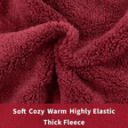 Dog Winter Coat Soft Pullover Pajamas, Warm Dog Cold Weather Coats Fleece Coat, Cozy Dogs Winter Jacket Windproof Fullbody Dog Jumpsuit Onesie Fleece Sweater Clothes Apparel for Dogs