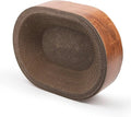 MeowHaus Cat Scratcher Nest, Oval Design for Cats, Corrugated Paper, Indoor Sleeping Bed, 1.32 lbs