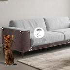 2 Pack Cat Scratch Furniture Protector Trimmable DIY Climbing Scratching for Indoor Couch Protector from Cat Claws, Walls and Tower Replacement (Brown, 15.7’‘ x 78.7'')
