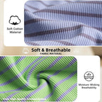 Koneseve Dog Shirts 2 Pack Breathable Sleeveless Vest, Stretchy & Soft, Purple & Vivid Green, Size M