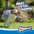 Chuckit Gen 1 Fetch Pack Dog Balls - Interactive Dog Toys, High-Bounce Fetch Ball, Floating Ultra and Rugged Balls, Durable - Size Medium, 2.5-inch Diameter, Set of 3