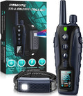 Shock Collar for Dogs - 4500FT Dog Training Collar with Remote, Waterproof e Collar with Flashlight, 4 Training Modes, Keypad Lock, Rechargeable Dog Shock Collar for Small Medium Large Dogs