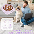 Slow Feeder Dog Bowls for Healthy Eating, Non-Slip and Anti-Choking Design, Reduces Bloating & Overeating for Large Dogs, Easy to Clean