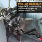 Active Pets Black Car Seat Belt for Dogs, Attaches to Harness & Collar, Adjustable 18" - 24" Travel Restraint System Fits Small - Large Pups for Safety & Comfort, Essential Pet Supplies & Accessories