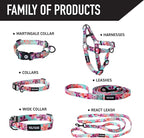 Wolfgang Heavy Duty Dog Leash, Pull-Tested to Over 800 lbs for Walking & Training, DigiFloral Print, Large