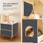 Furniture Pet Protectors Sofa Protector for Cats Couch Corner Protectors for Cat Scratch Furniture Protector Corner Grey 15.8"×23.6"
