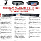 2-Inch Wide Tactical Dog Collar with Control Handle, Adjustable for Medium & Large Dogs, Military Style with Heavy-Duty Metal Buckle, USA Flag Patch & Customizable Name Plate, Training & Everyday Use