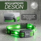 Dog Shock Collar (New Version) with 360° LED Lights – 4200FT Dog Training Collar with Remote, IPX8 Waterproof, Beep/Vibration/Safety Shock Modes, Rechargeable E-Collar for Dogs