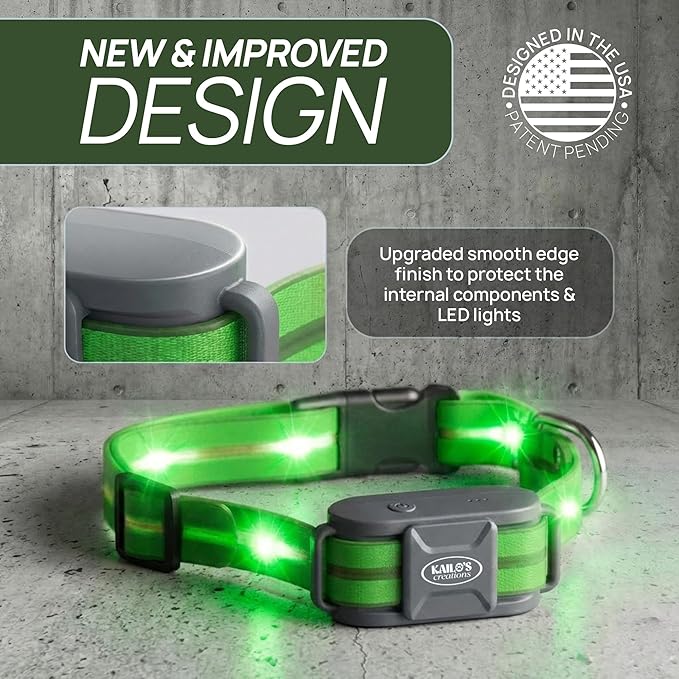 Dog Shock Collar (New Version) with 360° LED Lights – 4200FT Dog Training Collar with Remote, IPX8 Waterproof, Beep/Vibration/Safety Shock Modes, Rechargeable E-Collar for Dogs
