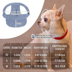 Jadive X-Small Dog Sun Hat with Ear Holes, Dog Cat Sunglasses with Anti-Slip Silicone Rope Baseball Cap Adjustable Puppy Sunbonnet Headdress Beach Visor Hat for Puppies Summer Outdoor(Blue)