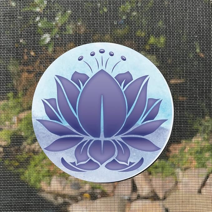 Screen Door Magnets Double Sided – Keep People, Kids, and Dogs from Running into a Screen Door. Saver - Robbins Aria Blue Lotus