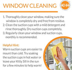 K&H Pet Products EZ Mount Cat Window Perch Kitty Sill Scratcher Cradle, Sturdy Window Perch for Large Cats, Steel Frame Scratcher Hammock with Strong Suction Cups for Glass - 20 X 11in Cardboard