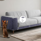 2 Pack Cat Scratch Furniture Protector Trimmable DIY Climbing Scratching for Indoor Couch Protector from Cat Claws, Walls and Tower Replacement (Grey, 15.7'' x 39.3'')