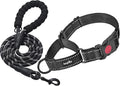 haapaw Martingale Dog Collar with Quick Release Buckle Reflective Dog Training Collars for Small Medium Large Dogs
