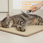4 Pack Cat Scratcher Mat, Fabric Sisal Cat Scratching Pad for Indoor, Cats Scratching Rug Wall Scratchers with Adhesive Hook Loop Tape for Protect Couch and Carpets