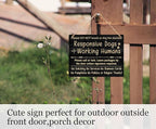 No Soliciting Sign For House, Do Not Knock Or Ring Doorbell, Do Not Knock Or Ring Doorbell, Rustic Hanging Sign For Front Door, Nursery Home Bedroom - f002