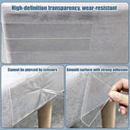Cat Scratch Couch Furniture Protector, Self-Adhesive & Cuttable Furniture Scratch Protector Pad, Wear-Resistant Wall & Sofa Guard, Multi-Functional Cat Scratcher 196 * 9.84in
