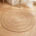 11.81In Cat Scratcher Pad - Hand-Woven Natural Cattail Mat, Spiral Texture Cat Scratching Board for Young Adult/Small-Medium Cats, Cat Scratch Furniture Protector