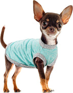 Chic Ion Polyester Dog Vest: Adorable Fashion Apparel for Small, Medium, and Large Breeds, Moisture-Wicking, Soft, Anti-Static, Durable, and Easy-to-Clean Design - Light Blue XS