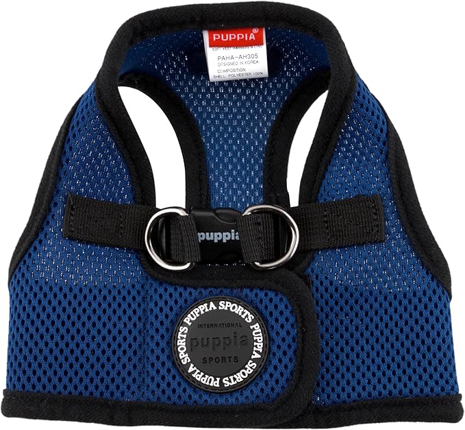 PUPPIA International Puppia Harness Soft B Vest Royal Blue Large